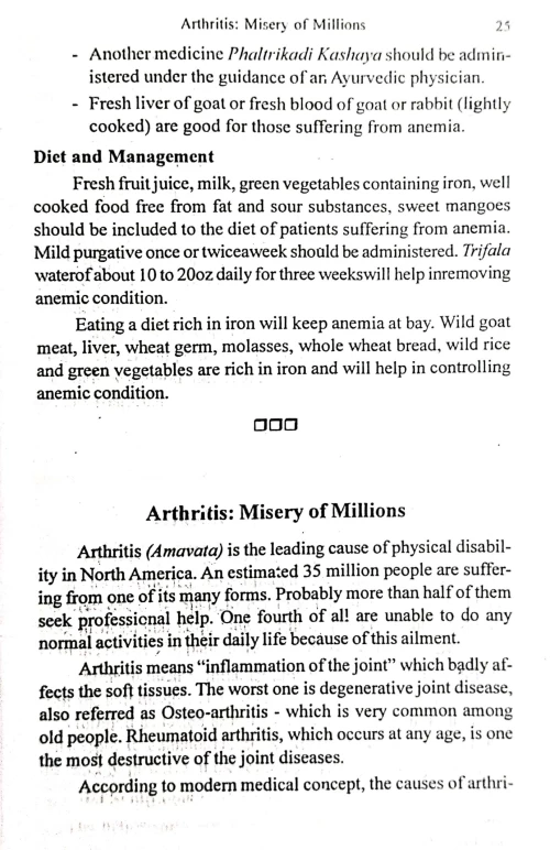 Some Common Diseases And Ayurvedic Medical Treatment